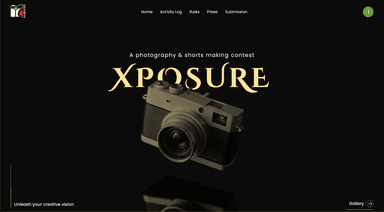 Xposure's website